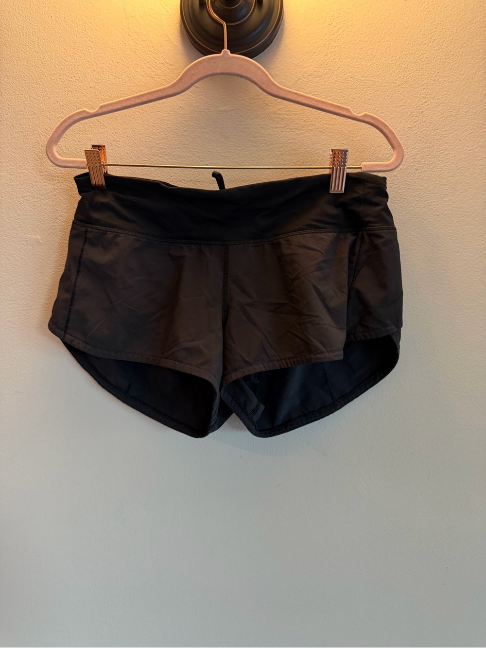 lululemon athletica Black Athletic Shorts size 6